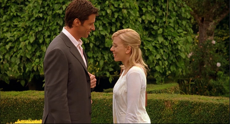 Jackman and Johansson in Scoop (2006)
